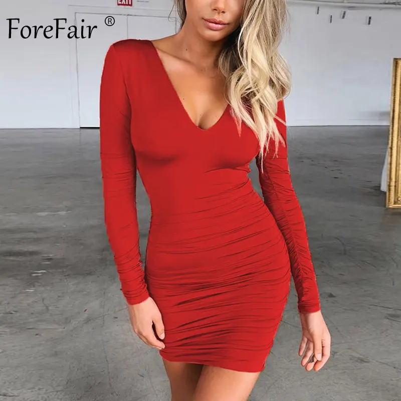 Женское облегающее платье с открытой спиной Forefair вечерние облегающие платья