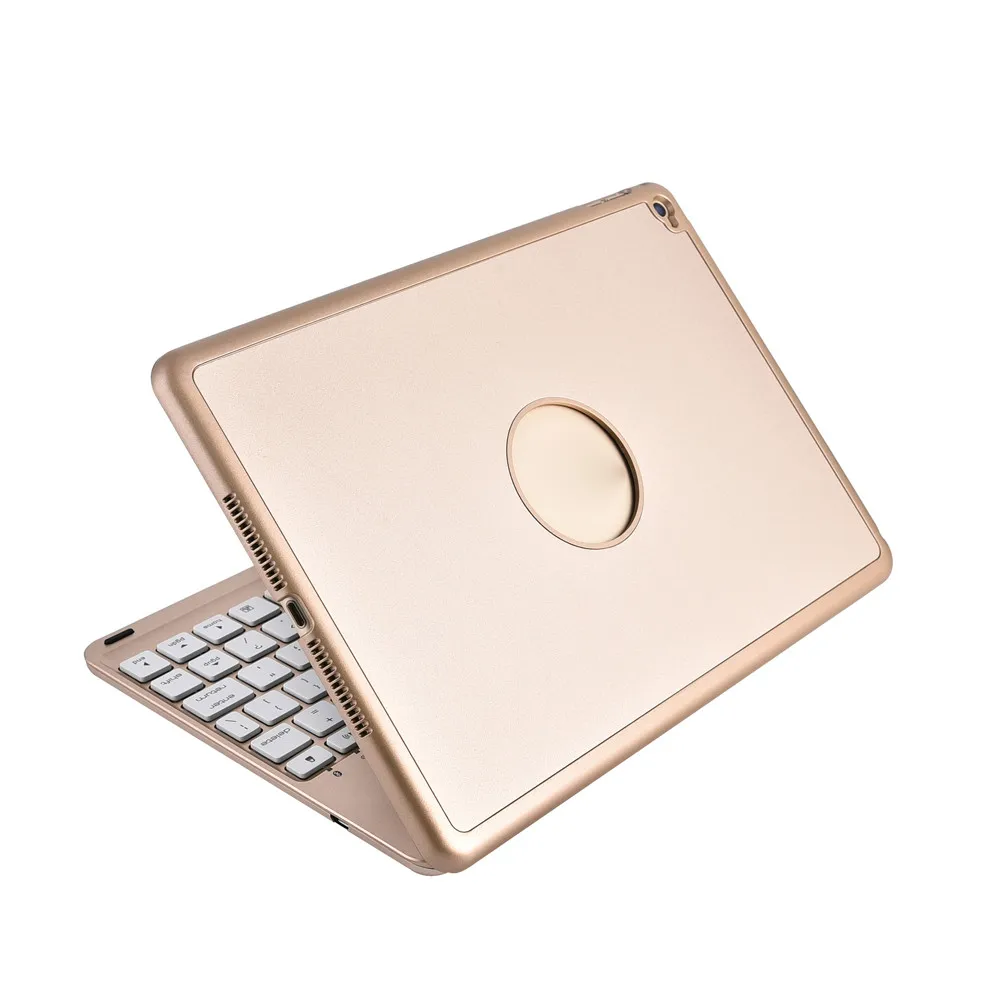 7 цветов с Подсветкой Bluetooth клавиатура Smart Folio чехол для iPad Pro 9,7 дюймов 20A Прямая поставка