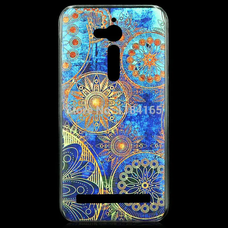 Case for ASUS Zenfone Go (5.0) ZB500KL Fashion Cute Soft TPU Skin Gel Cover Beautiful Flower |