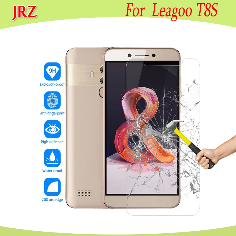 Закаленное стекло JRZ для Leagoo T8S протектор экрана телефона замена легкая в