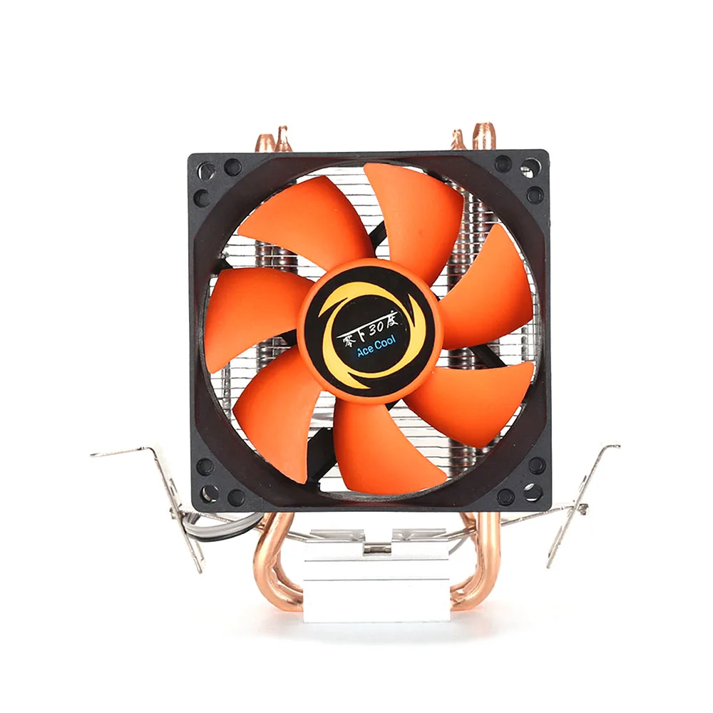 Вентилятор охлаждения для процессора Intel 775/1155 AMD 754/AM2-PC 2 Heatpipe Алюминиевый ПК
