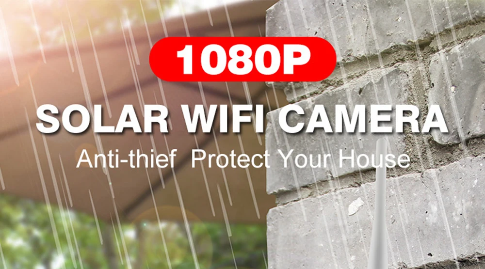 WANSCAM K55A 1080P Солнечная WiFi ip-камера IR двухсторонняя аудио IP66 Водонепроницаемая 2-мегапиксельная HD камера видеонаблюдения Облачное хранилище
