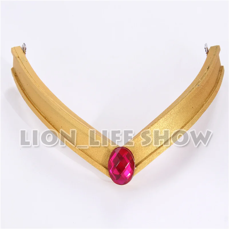 Rose red Gem Сейлор Мун Усаги Сейлор Марс чибичиби Мун Юпитер EVA G головной убор Тиара Косплей Аксессуары - Цвет: Rose red Gem