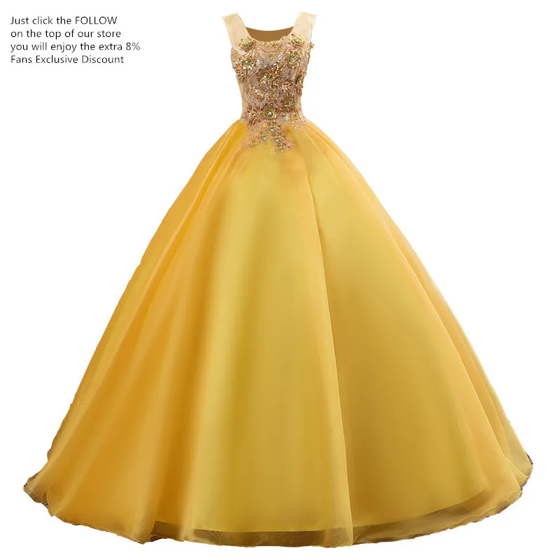 Ruthshen платья для дебютантов 2020 Quinceanera Иллюзия бальное платье Золотые Аппликации