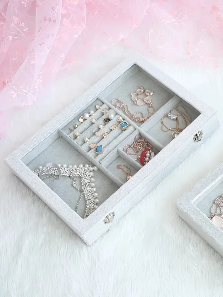 Шкатулка для хранения ювелирных изделий Подарочная коробка колец браслетов
