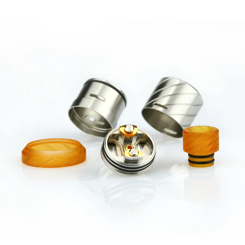 Итальянский инженерный жнец BoomStick 18 мм RDA с BF штифтом нижняя подача для Squonker