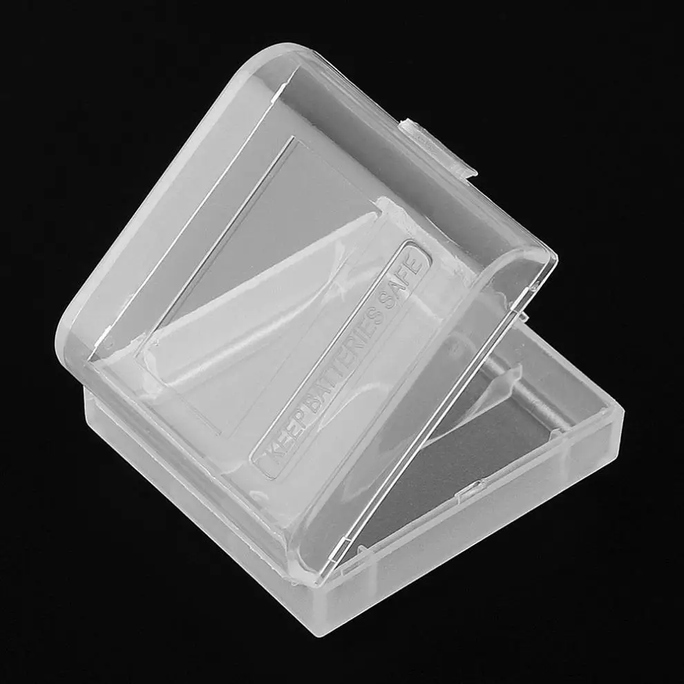 

Portable Case Holder Storage Lithium Battery Box with Protective and Storage Function Cover for power bank 16340 Battery