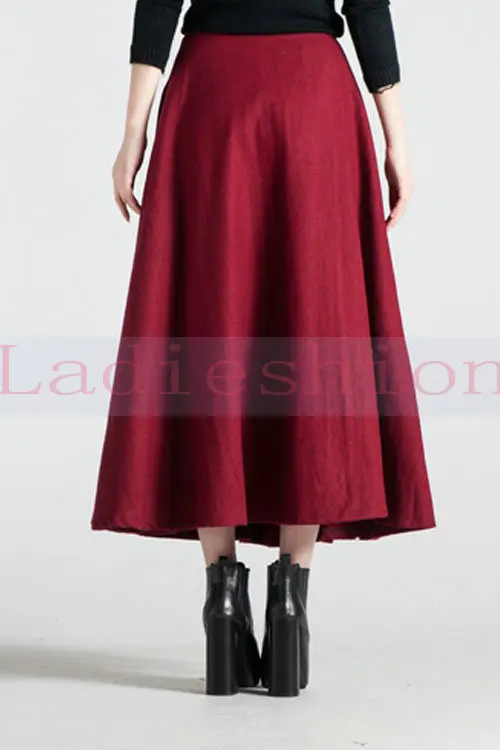 Женская плиссированная юбка миди трапециевидной формы с круглым вырезом горячая