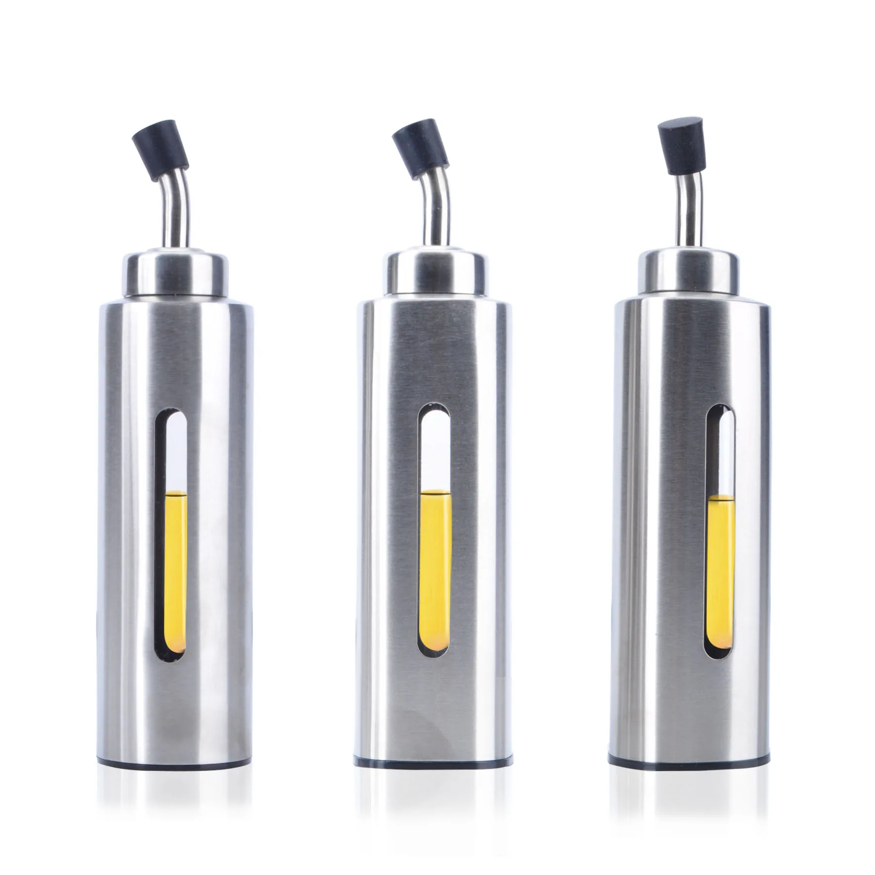 

Кухонная посуда, соусы, лодки из нержавеющей стали, акриловая визуальная герметичная изогнутая бутылка для масла, банка