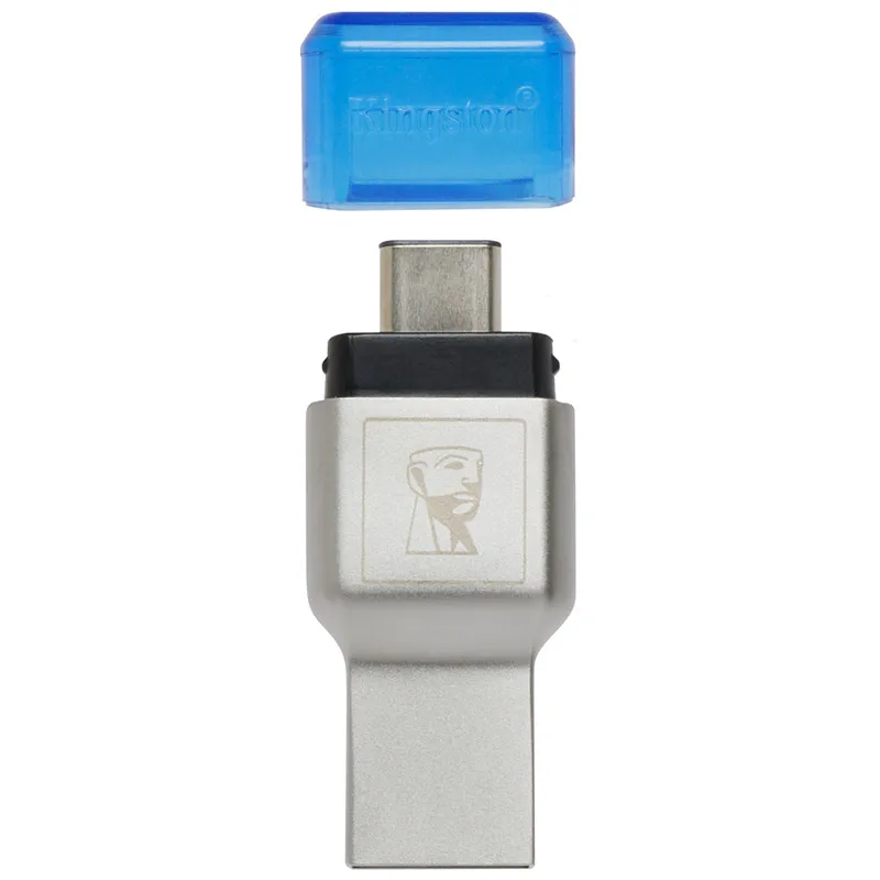 Устройство для чтения карт Micro SD Kingston USB 3 1 Type A и C двойной интерфейс 0 устройство