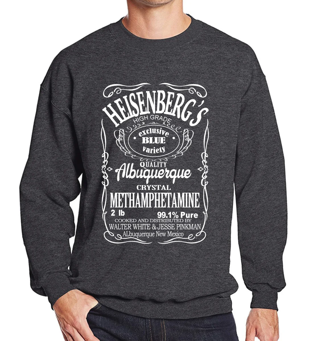 Мужская Флисовая Толстовка с круглым вырезом принтом|mens sportswear|sweatshirt menfashion hoodie |
