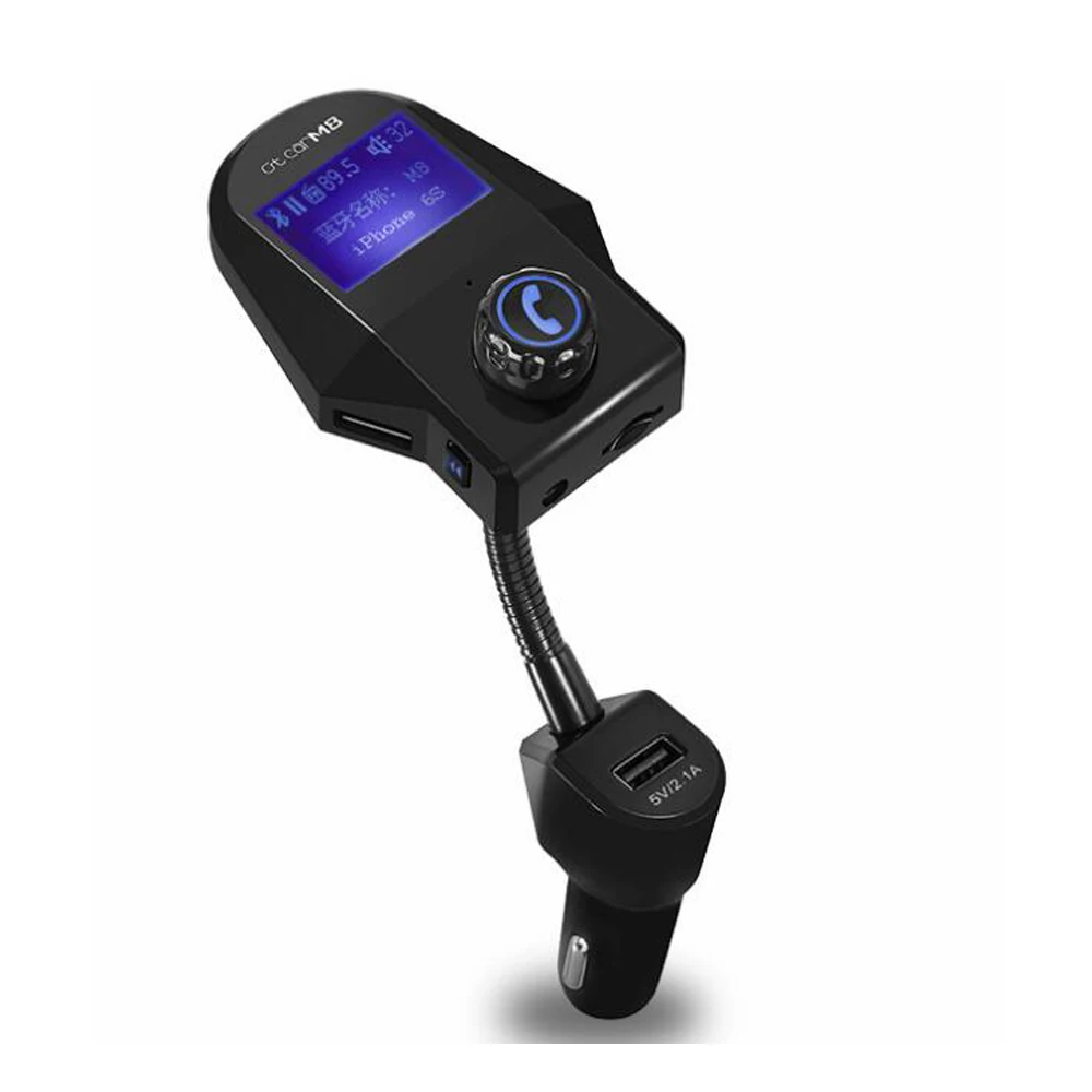 M8 Автомобильный Bluetooth Hands Free fm передатчик 3 5 мм AUX MP3 плеер 3.1A USB Автомобильное
