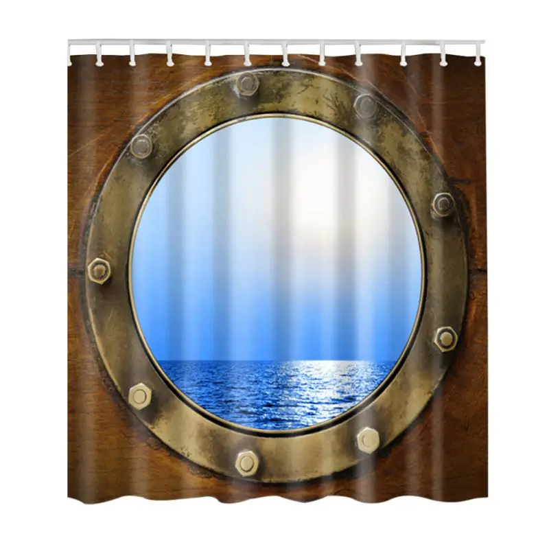 Дома Книги по искусству Картины фотографии 3d шаблон душ Шторы Ванная комната