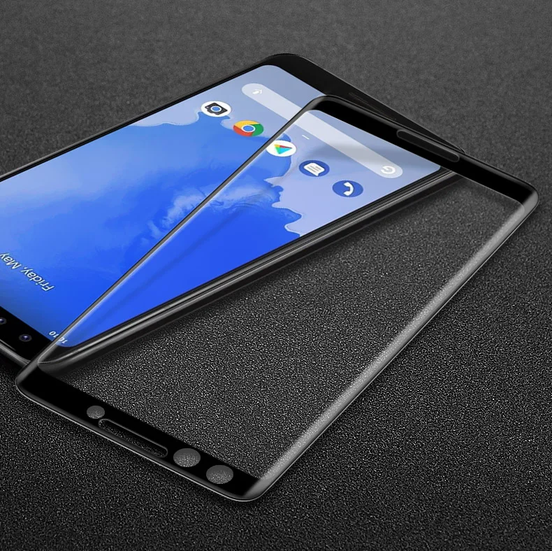 3D закаленное стекло для Google Pixel 3 Полное покрытие экрана Взрывозащищенная