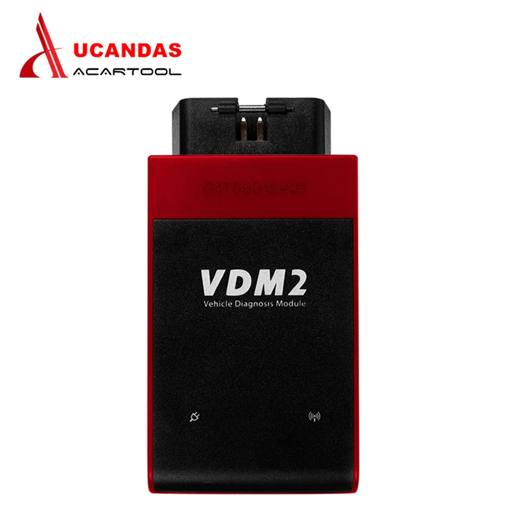 Многоязычный UCANDAS VDM2 полная система V5.2 Bluetooth/Wifi OBD2 сканер для Android же как x431 pro диагностический инструмент - Цвет: Wifi