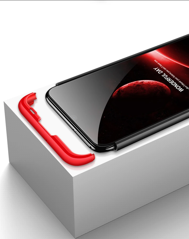 Чехол для Huawei P Smart 2019 с полной защитой на 360 градусов жесткие пластиковые чехлы Plus