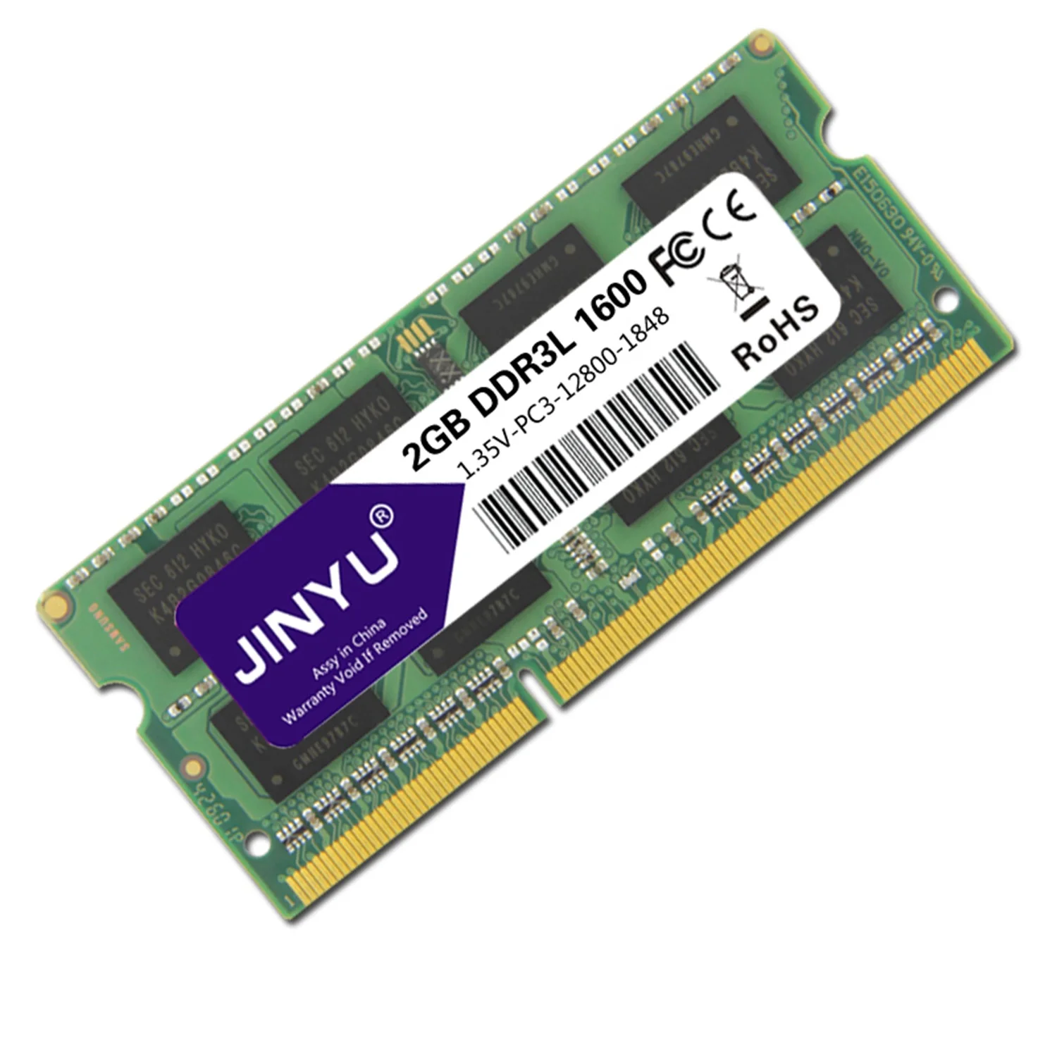 Горячая-Jinyu Ddr3 низкое напряжение 2G 1,35 V 204Pin Ram память для ноутбука
