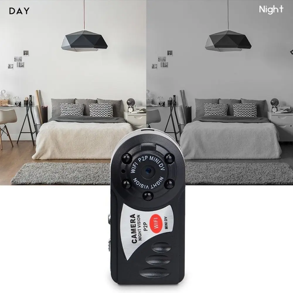 4 Гб карта + мини Q7 камера P2P Wifi DV DVR Беспроводная IP видеокамера ИК Ночное