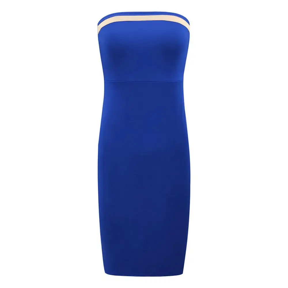 Женское облегающее платье с открытыми плечами Черное и зеленое в полоску без