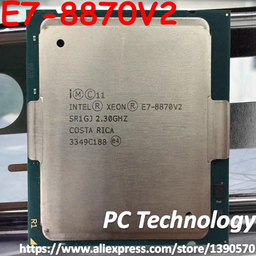 Процессор Intel Xeon SR1GJ 2 30 оригинальный процессор 8870 ЦП ГГц 15 ядер м E7 8870V2 V2 |