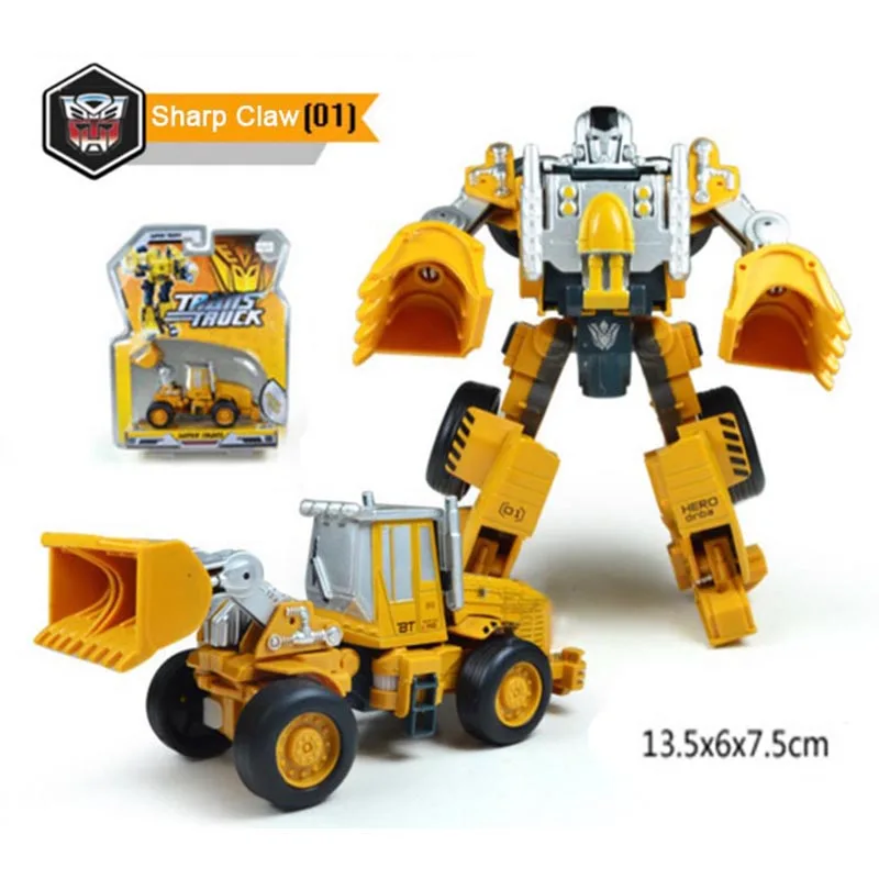 Экшн-фигурки модель робота игрушки для детей мальчиков сплав трансформер