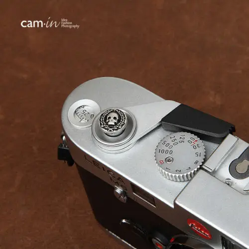 Мягкая кнопка спуска затвора камеры 10 мм для Leica Contax Fujifilm CAM9111 skull|shutter button|soft releasesoft