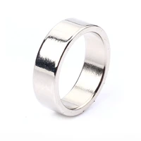 1 pcs magnet magic rings silver pk ring strong magnetic magic tricks 18mm 19mm 20mm 21mm available