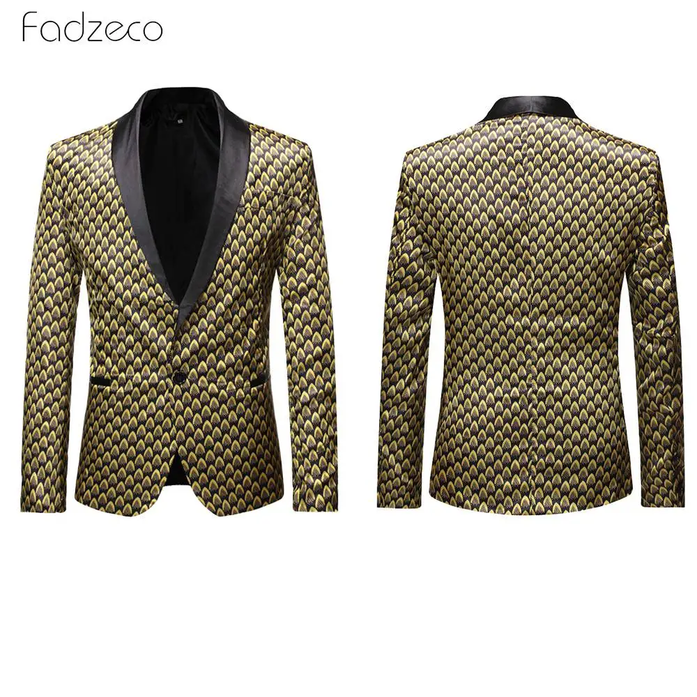 Fadzeco 2019 Мужская Новая африканская мода повседневная Дашики Кардиган Куртка