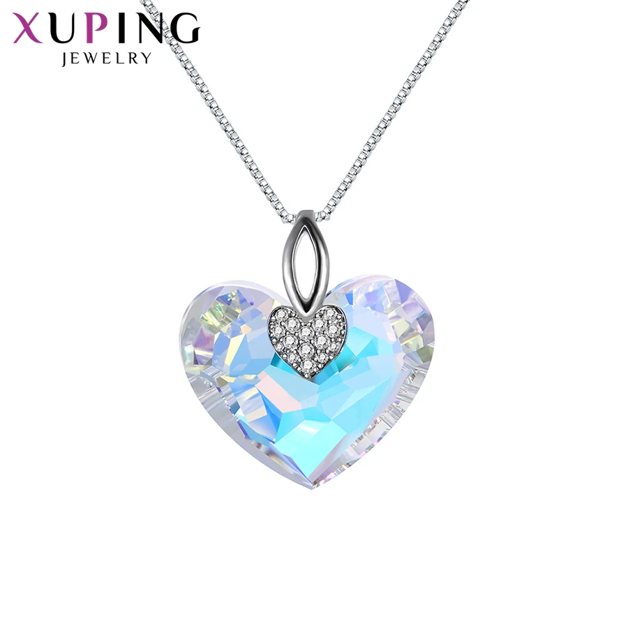 Модные подвесные ожерелья Xuping высококачественные кристаллы от Swarovski Элегантная
