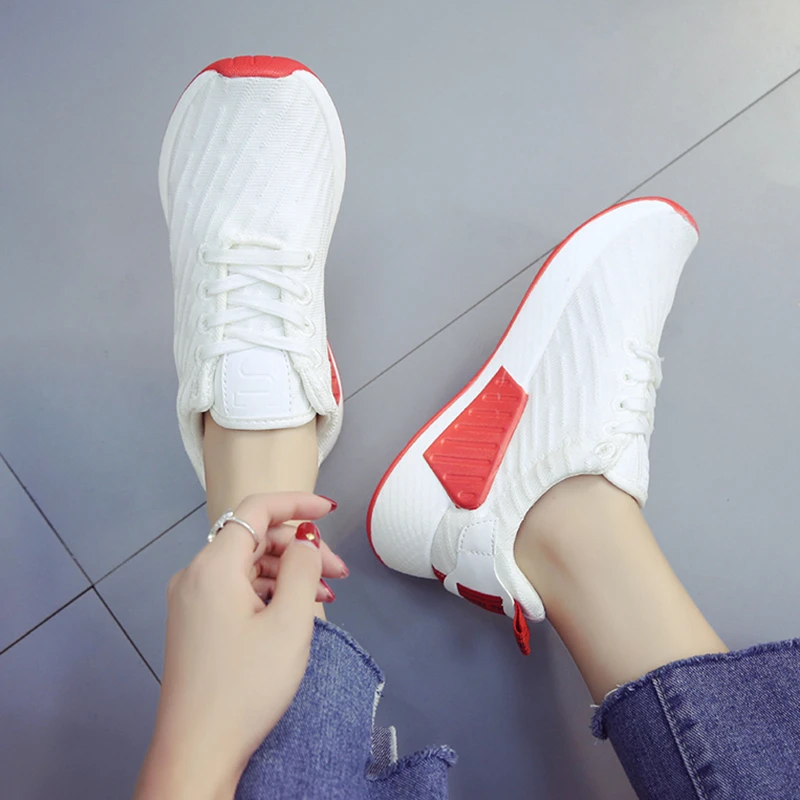 Shoes Women Autumn New Sneakers Breathable Mesh Casual Woman | Обувь