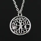 Цепочка с подвеской в виде дерева, Солнца и Луны