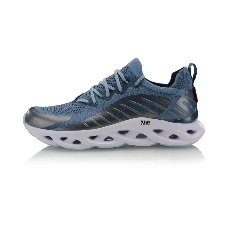 ARHP073-4H Li-Ning/мужские кроссовки для бега с подушкой из дышащего материала, подкладка из монопряжи, износостойкая спортивная обувь, кроссовки ARHP073 SJAS19 - Цвет: ARHP073-4H