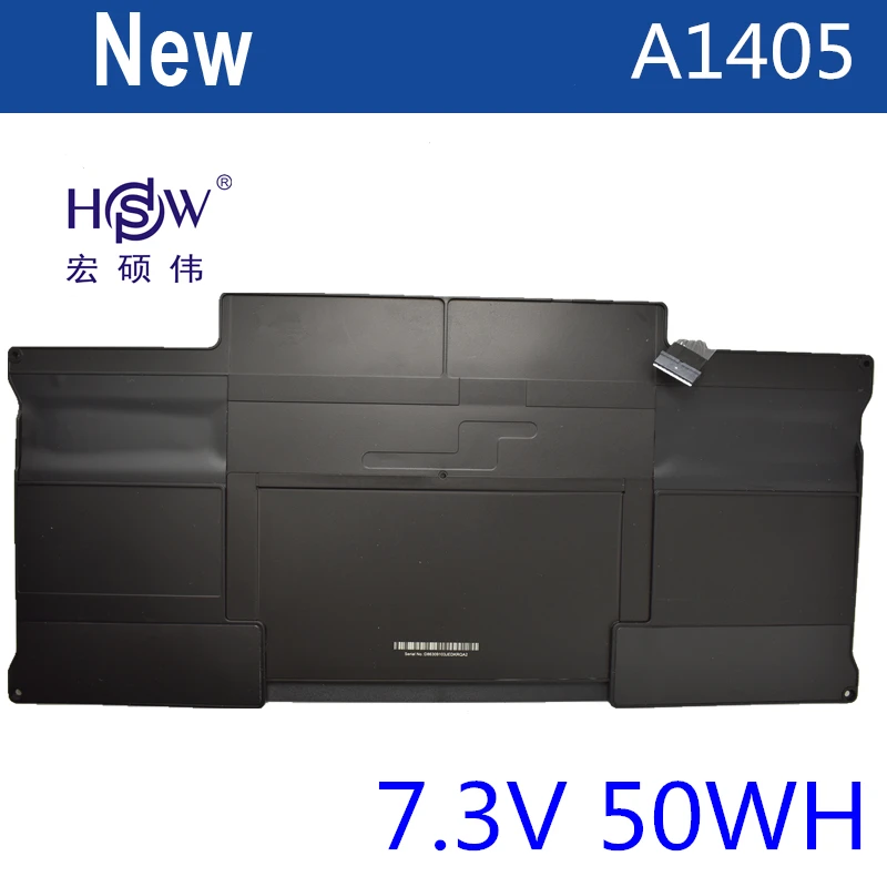 HSW Аккумулятор для ноутбука APPLE MacBook Air &quotCore i5&quot 1 6 13 &quot(A1369 середины 2011) A1405 A1466