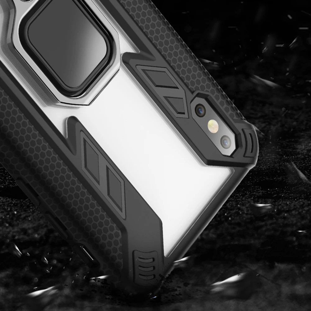 Jetjoy роскошный Shpockproof силиконовый чехол с магнитным кронштейном Чехол подставка