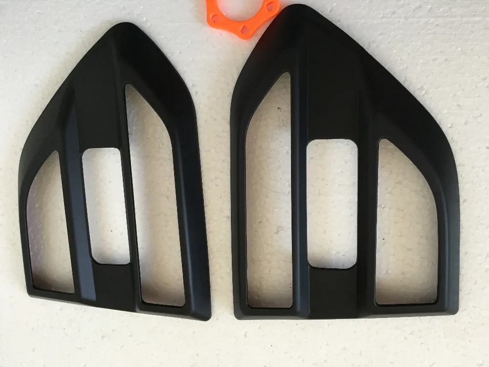 

Подходящие аксессуары для пикапа, новинка 2016 года, черные защитные накладки из АБС-пластика для боковых крыльев для ford RANGER 2016 2017, Стайлинг ав...