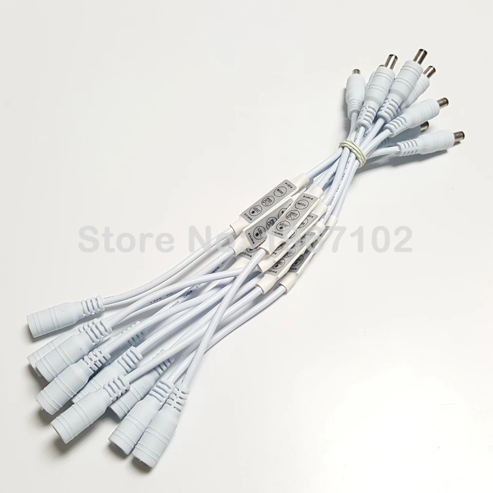 3 ключа ИК один мини светодиодный контроллер светильник DC12V для одного