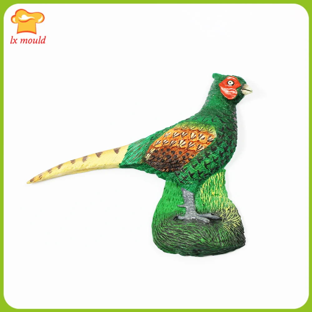 

Beautiful Pheasant Silicone Modelling Mould Fondant Sugarcraft Icing Chocolate