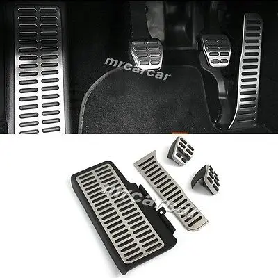 MT Педали без сверления Топливные Тормозные педали колодки коврики для VW Jetta MK6 Bettle