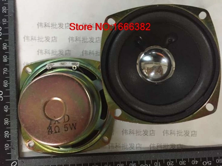 2 шт./лот 4R5W Полнодиапазонный динамик сабвуфер 3 дюйма 4 Ом 5 Вт 78 мм|speaker subwoofer|speaker