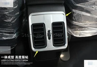 chrome rear air vent outlet cover trim 1pcs for honda city sedan 2014 2015