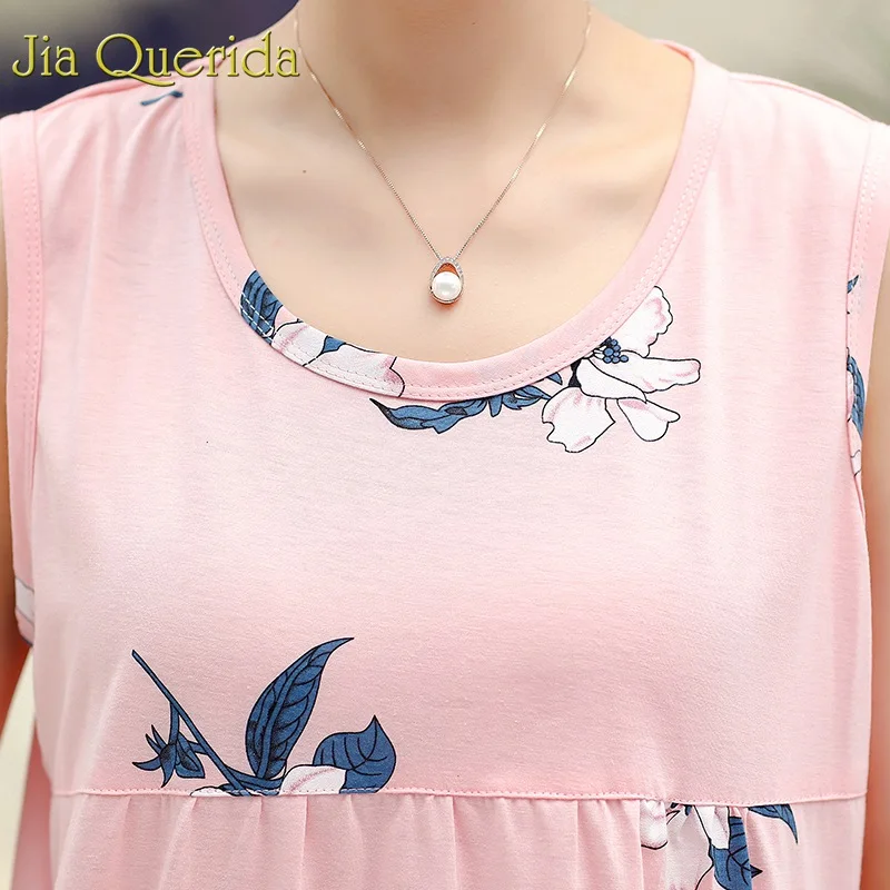 Хлопковые пижамы больших размеров новинка 2019 Женская домашняя одежда летние