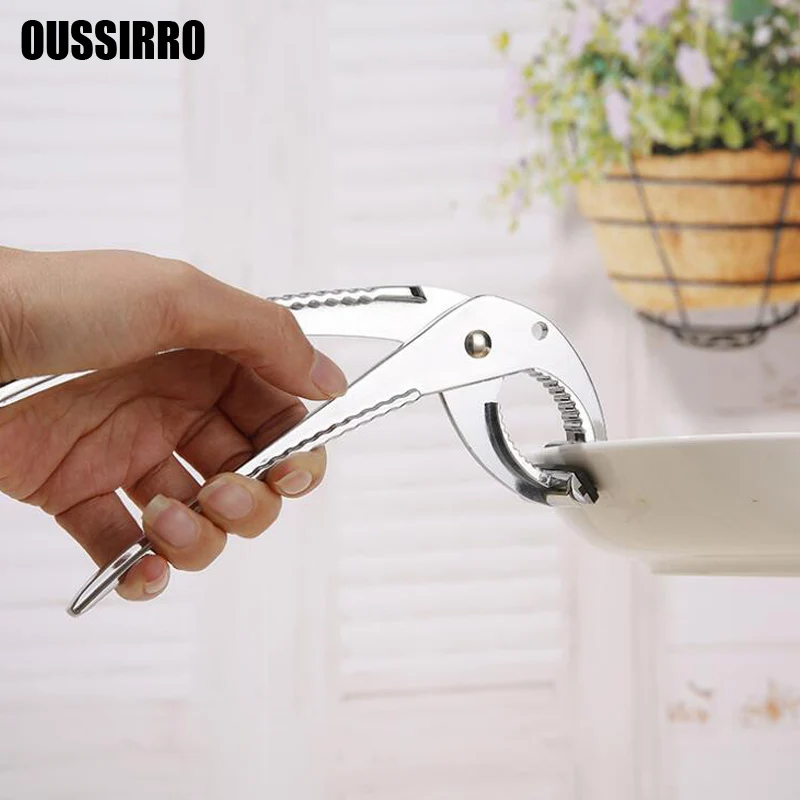 1 шт. Миска Кастрюля Сковорода захват зажим для горячей тарелки ретривер щипцы