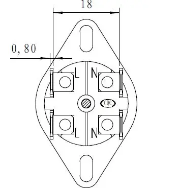 1 шт. KSD302/KSD302X/KSD302T 75C/85C/92C/93C/95C 20A градусов ручной сброс температуры тепловой контроль нагреватель термостат биполярный