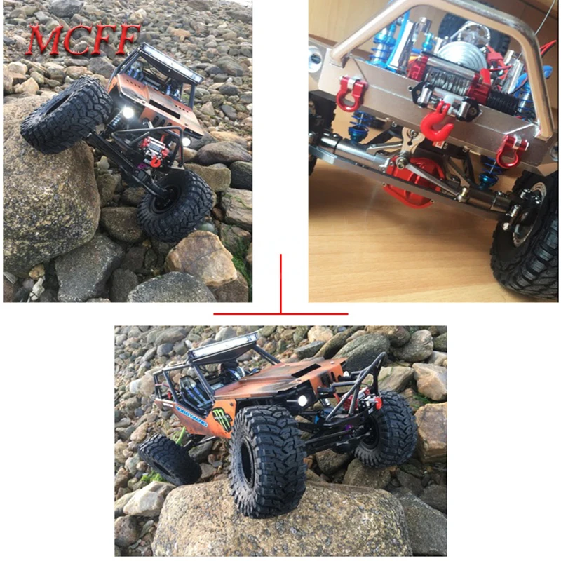 

Metal Wired Automatic Simulated Winch with Switch for 1/10 RC Car Crawler Traxxas HSP Redcat HPI TAMIYA Axial SCX10 RC4WD D90