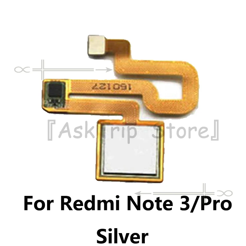 Сканер отпечатков пальцев для Xiaomi Redmi Note 3 3s домашняя кнопка датчик гибкий кабель