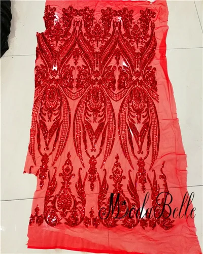 Red Modabelle/элегантные вечерние платья Русалочки с длинными рукавами Дубай мусульманское платье темно-зеленые блестящие вечерние платья из ткани для выпускного вечера - Цвет: Red