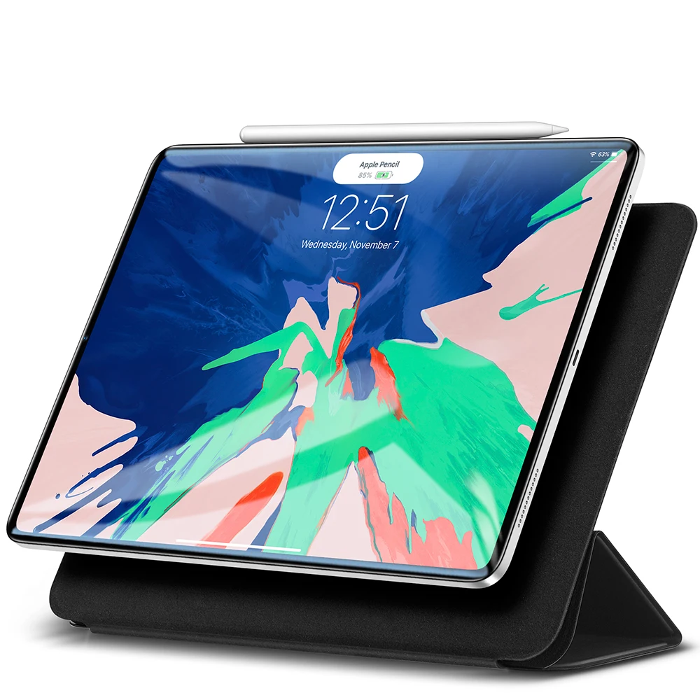 Магнитный умный чехол ESR для iPad Pro 11, чехол с тройной подставкой, Магнитный чехол с магнитным креплением, прорезиненное покрытие для iPad Pro11