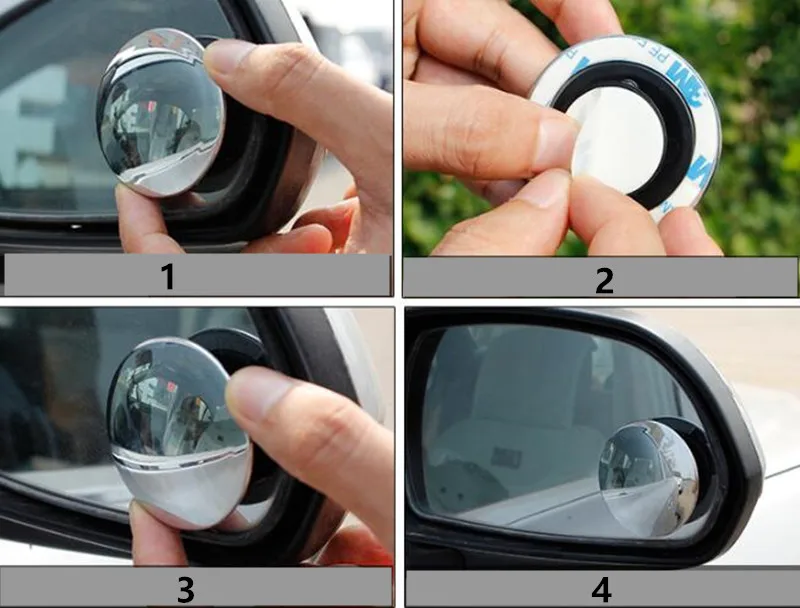 Car Styling Blind Spot Rear View Mirror 360 Degree Adjustable for Dodge ram charger journey challenger Accessories | Автомобили и