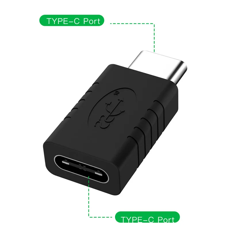 Usb type C адаптер для мужчин и женщин USB-C OTG Зарядка Синхронизация данных конвертер type-C удлинитель для samsung планшета Macbook