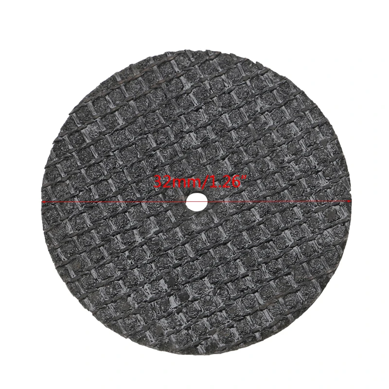 

50Pcs Fiberglass Tool Abrasive Cutting Disc Cut Off Wheel with 4 Mandrels Rotary